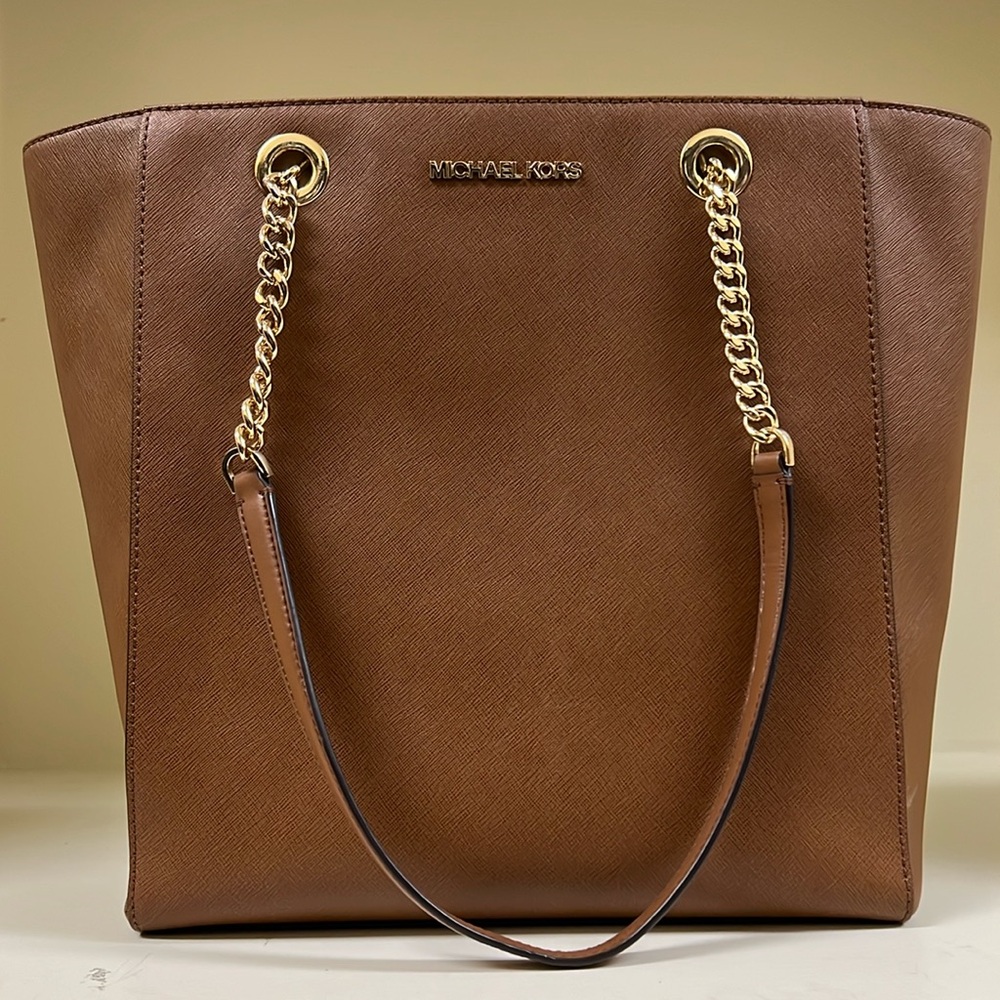 Michael Kors Cognac color handbag